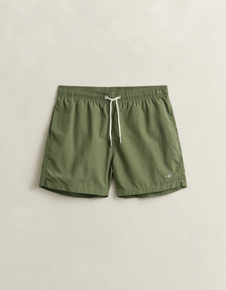 Mens Swim Shorts - 379 Dry Herb Green