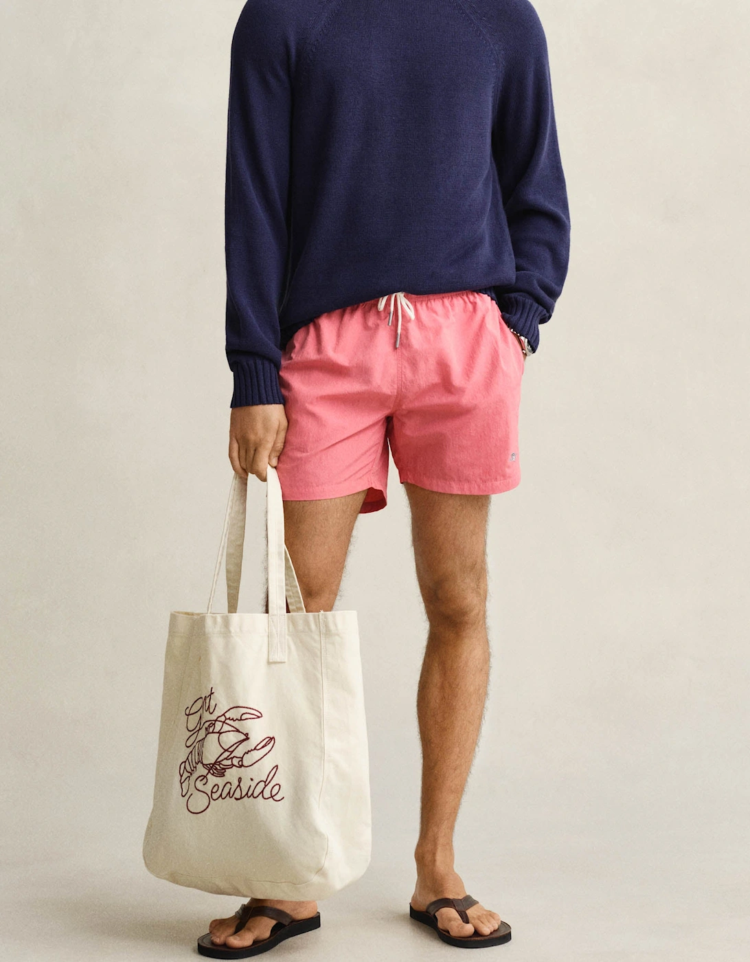 Mens Swim Shorts - 622 Rose Pink