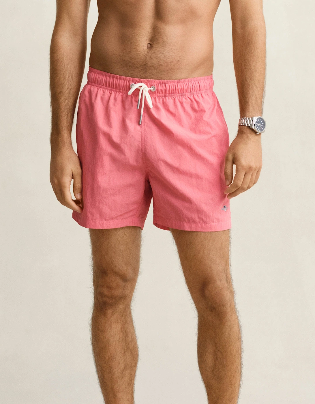Mens Swim Shorts - 622 Rose Pink, 4 of 3