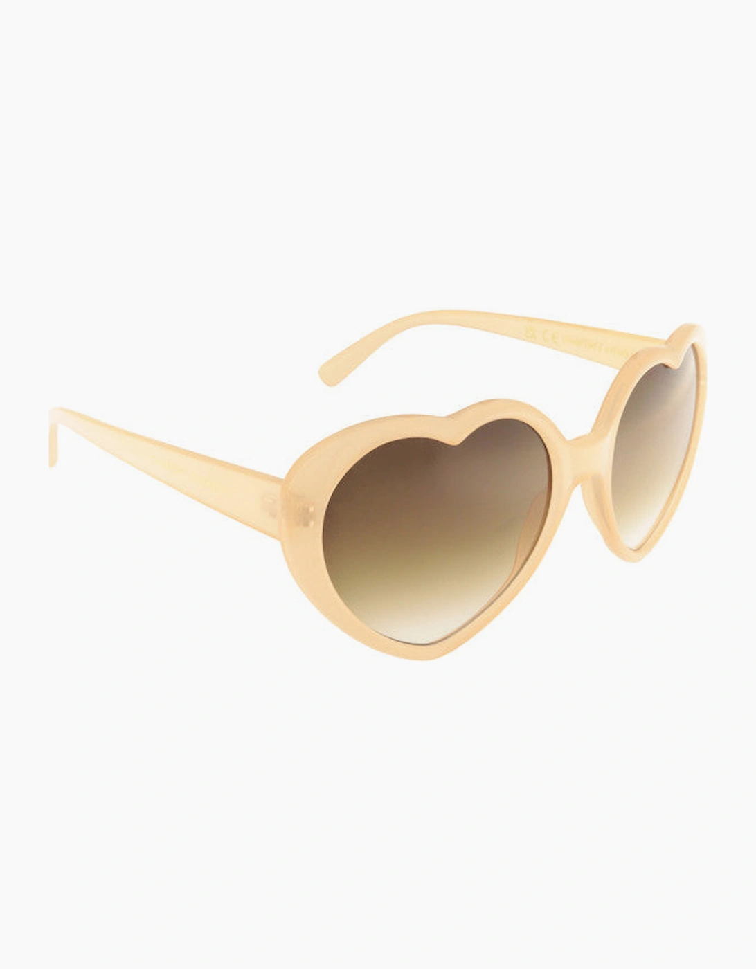 Sue Heart Sunglasses In Pink