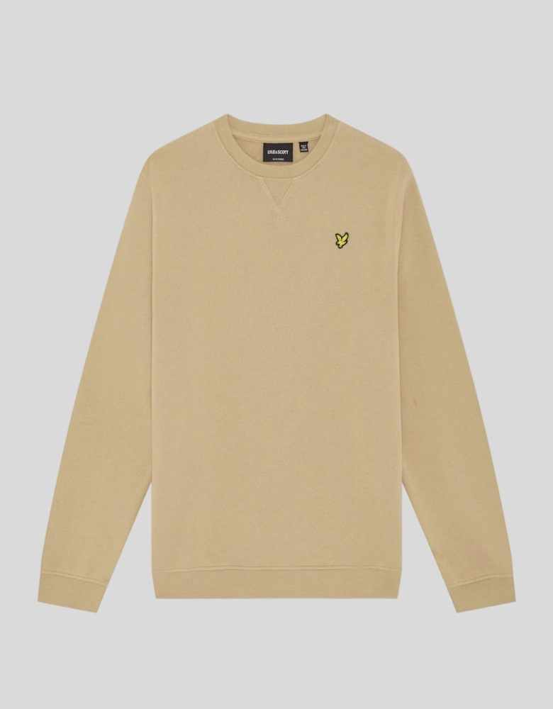 Cotton Crew Neck Sweatshirt