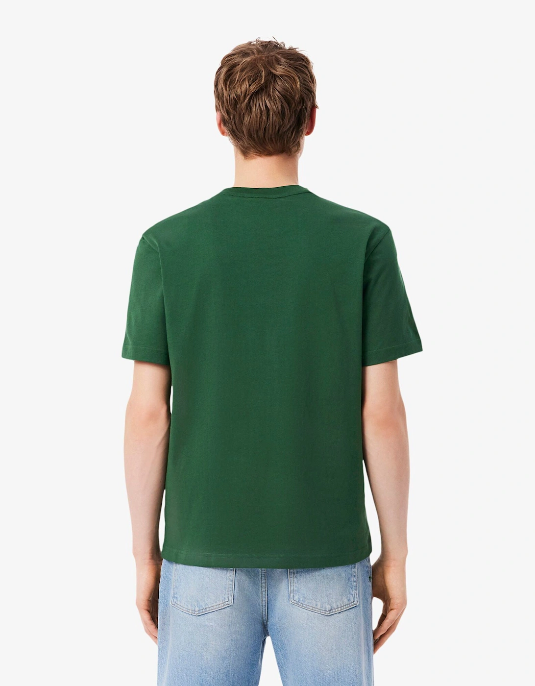 Mens Classic Fit Cotton Jersey T-Shirt - Green 132