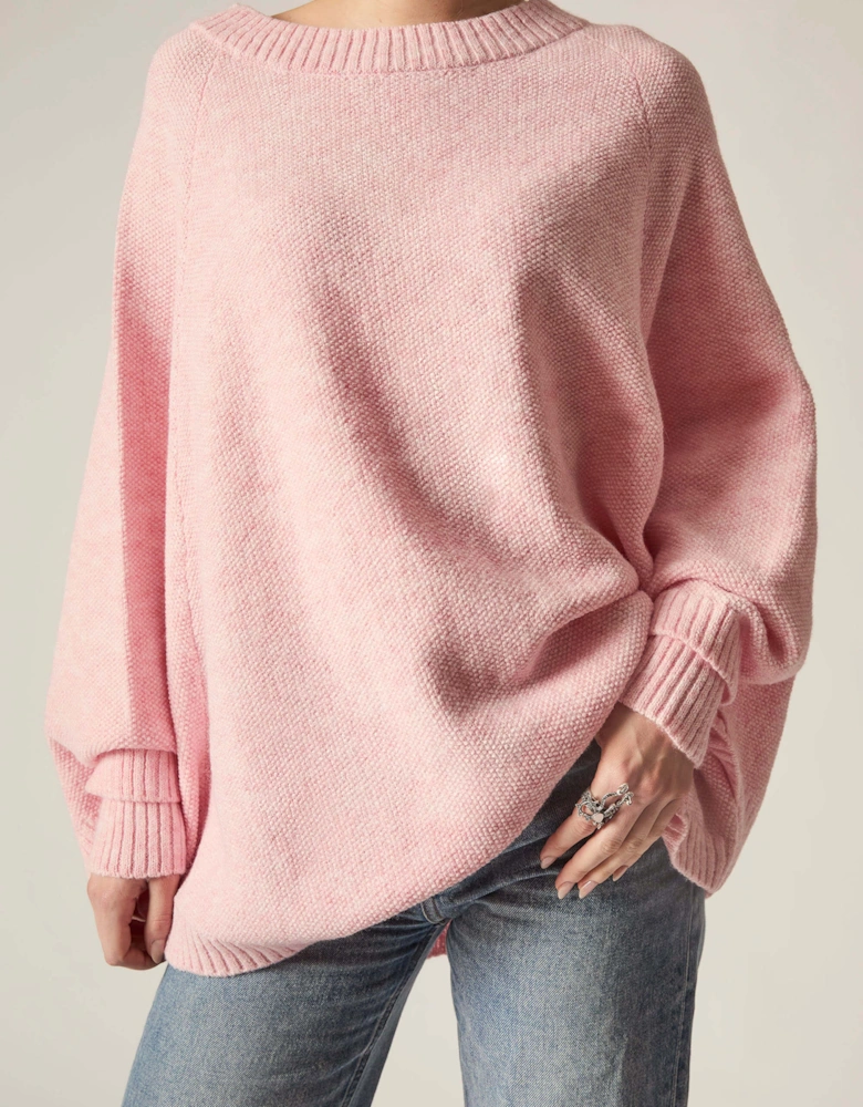 Pale Pink One Size Pullover