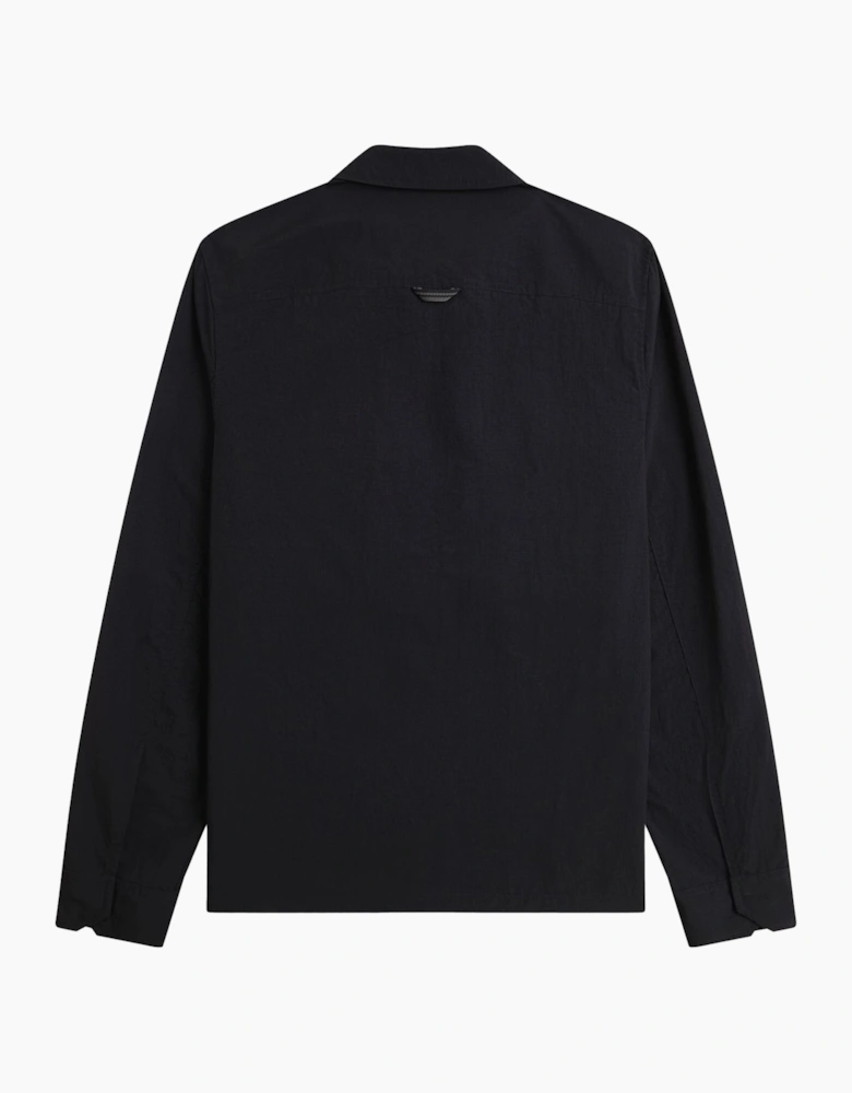 Ripstop Pocket Overshirt Black