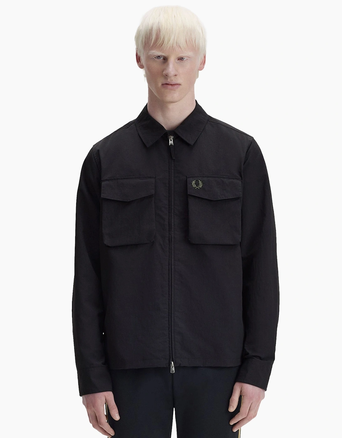 Ripstop Pocket Overshirt Black