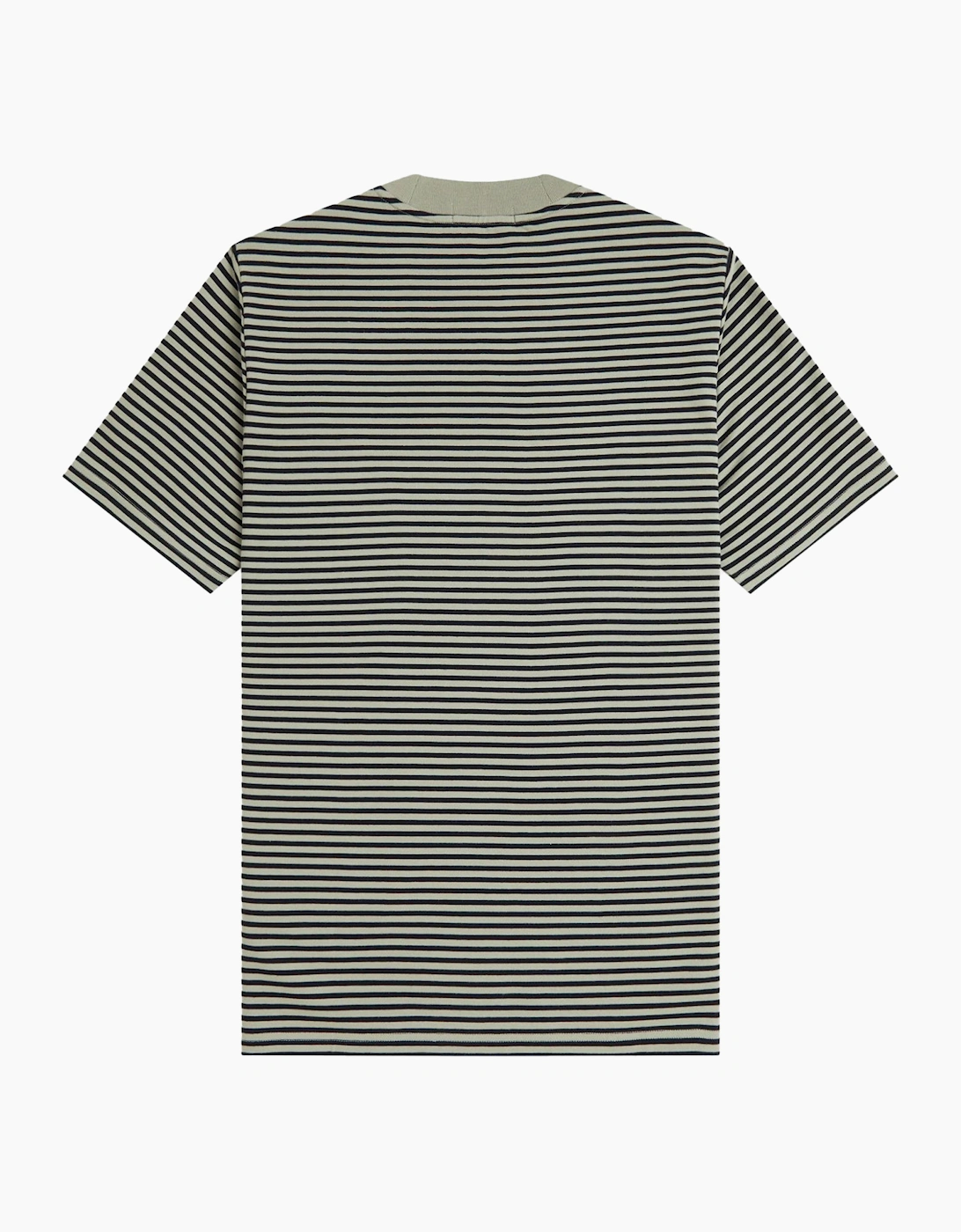 Fine Stripe Heavyweight T-Shirt Seagrass