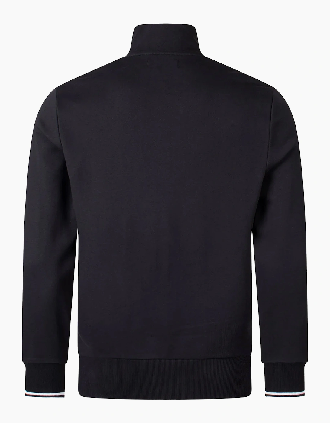 Zip Through Sweatshirt Black