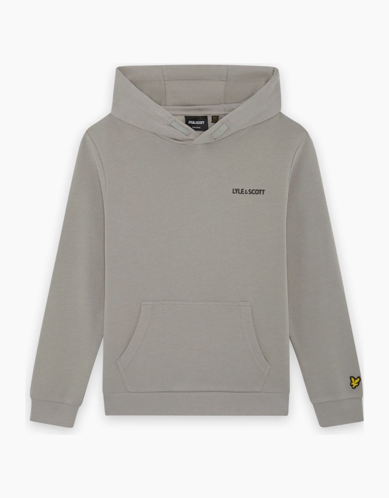 Cotton Script Logo Hoodie