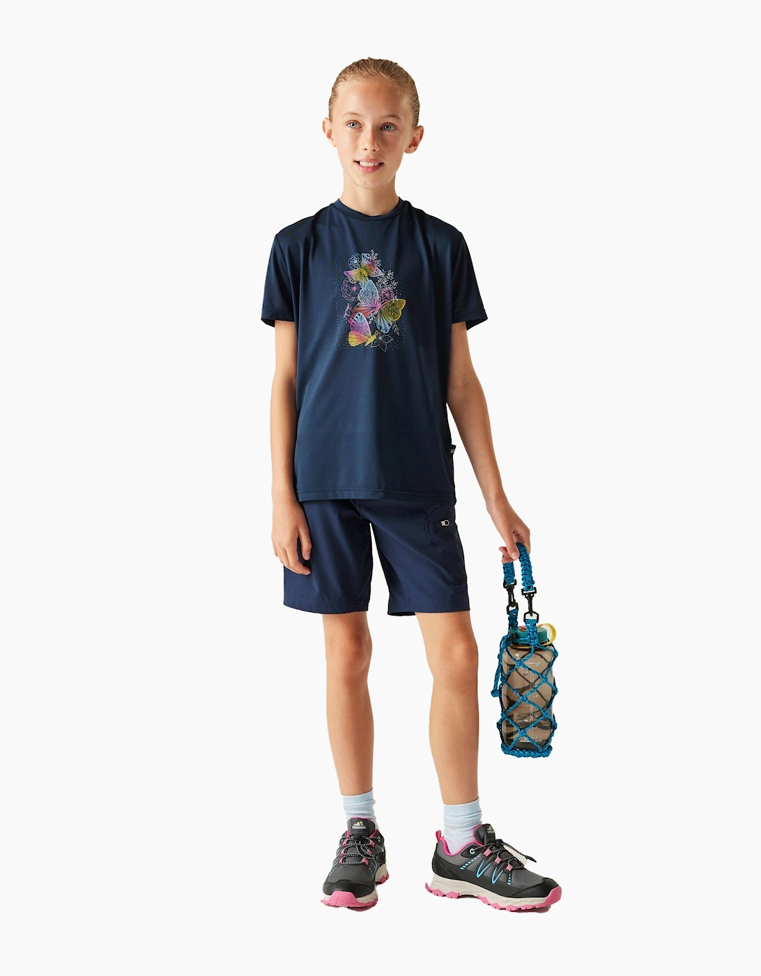 Childrens/Kids Amusing Butterfly Flowers T-Shirt