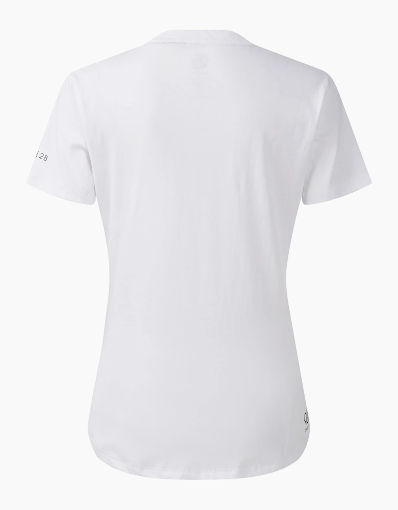 Womens/Ladies Tranquility III Flowers T-Shirt