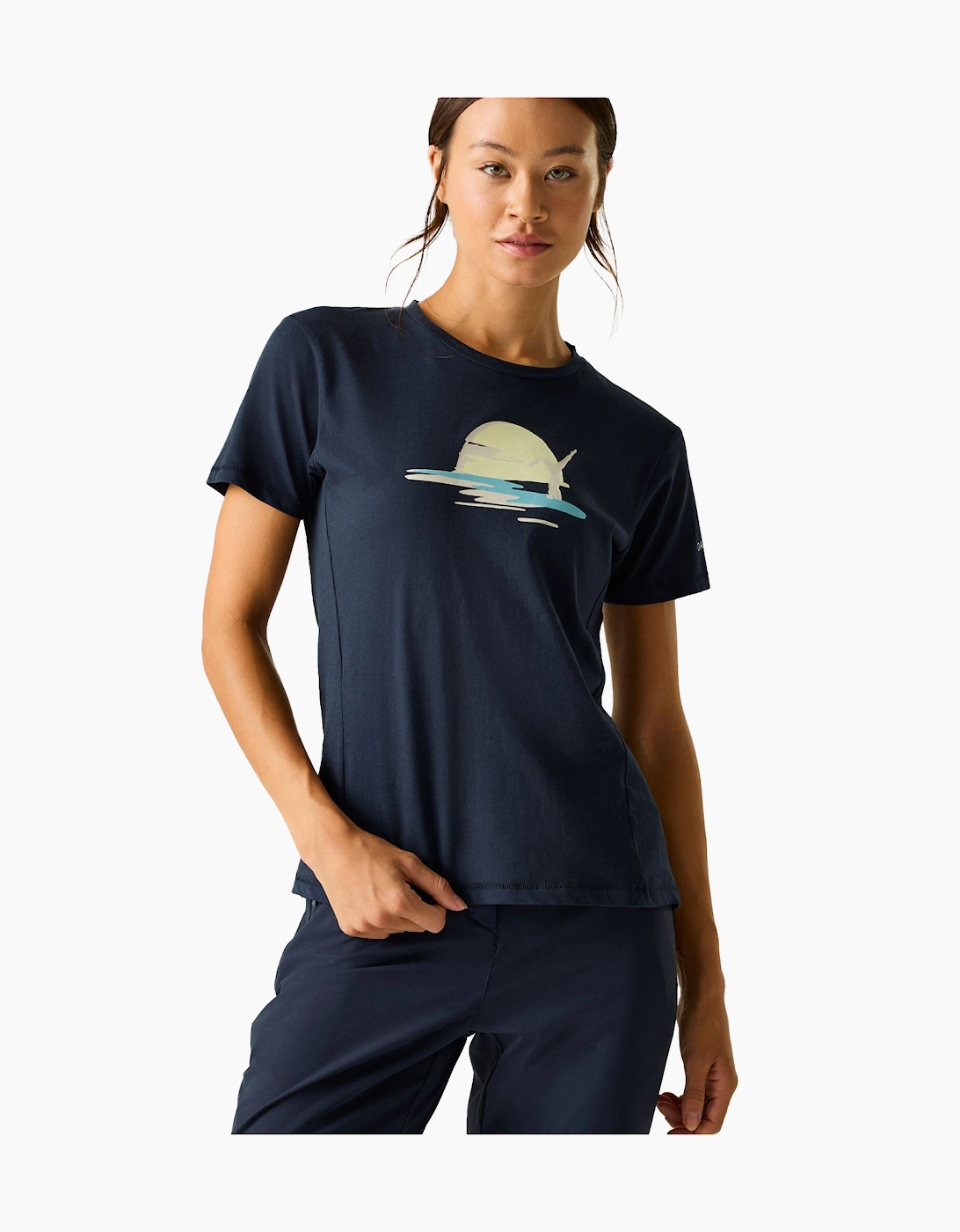 Womens/Ladies Tranquility III Yoga Pose T-Shirt