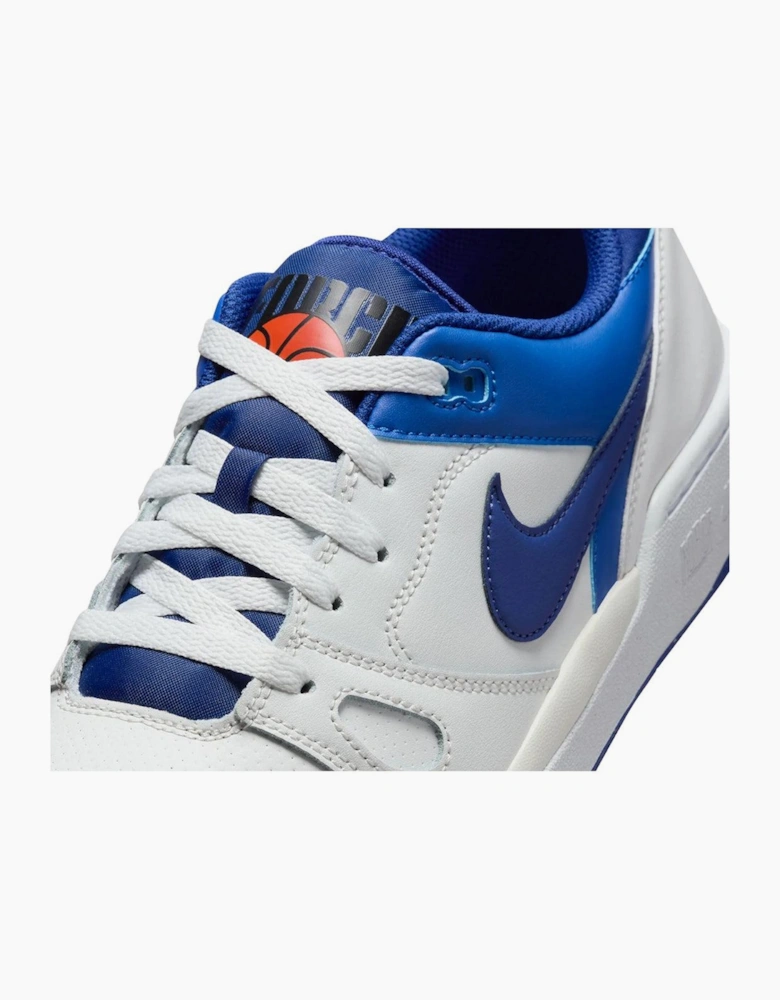 Mens Full Force Leather Low Trainers