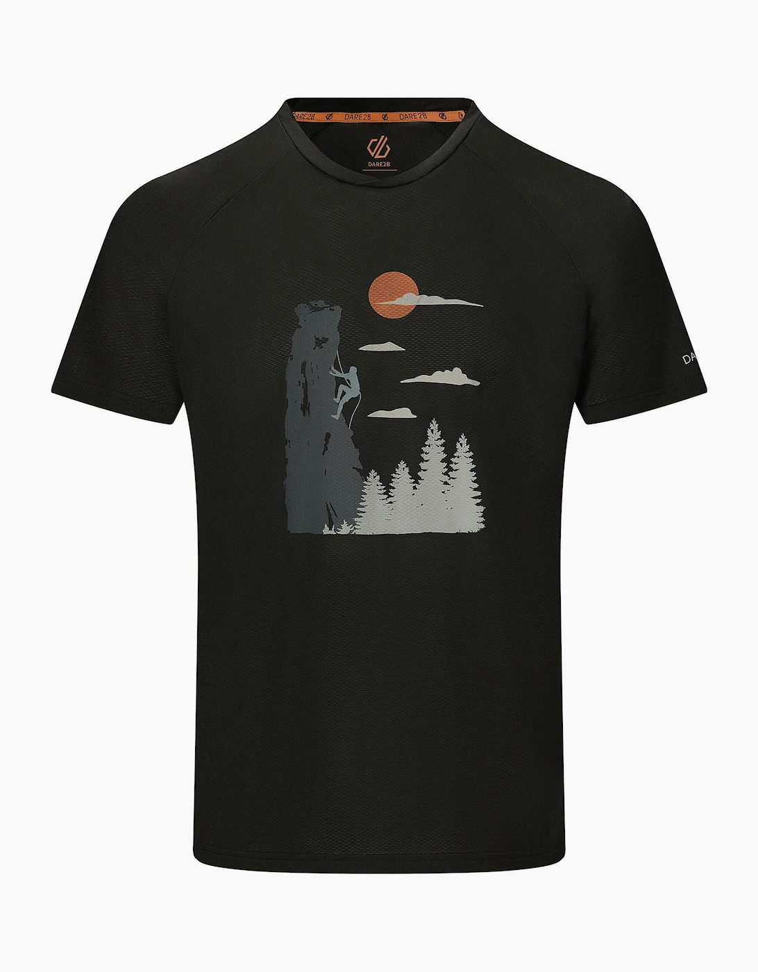 Mens Tech II Mountain Climbing T-Shirt, 6 of 5