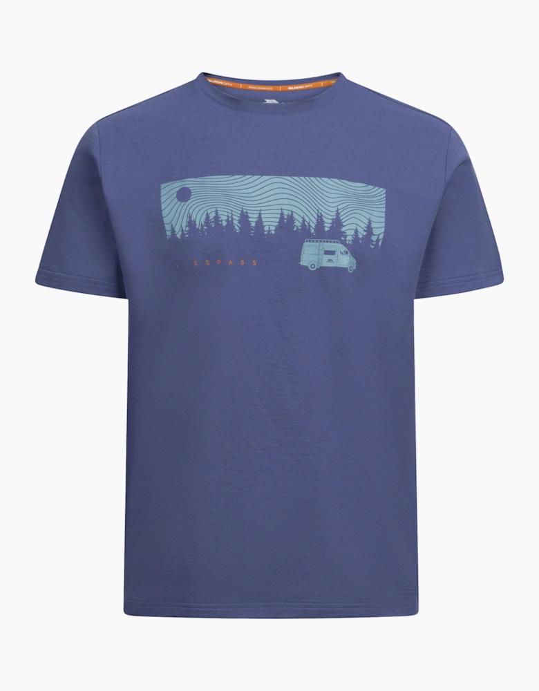 Mens Jacub Short-Sleeved Casual T-Shirt