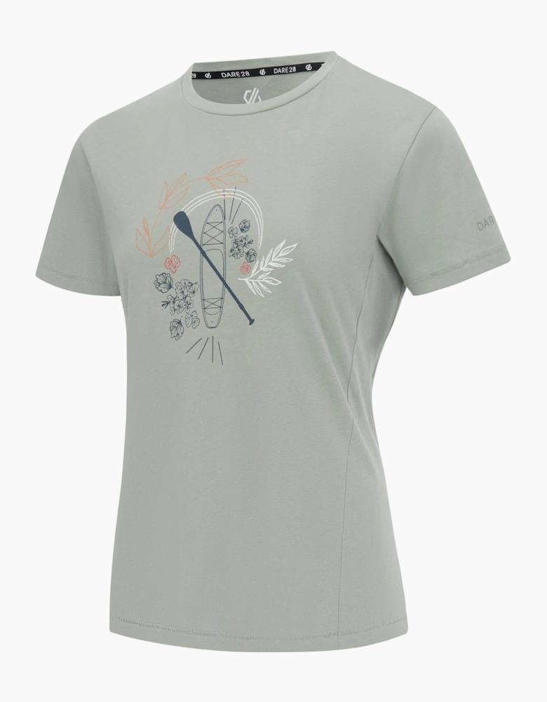 Womens/Ladies Tranquility III Boat T-Shirt