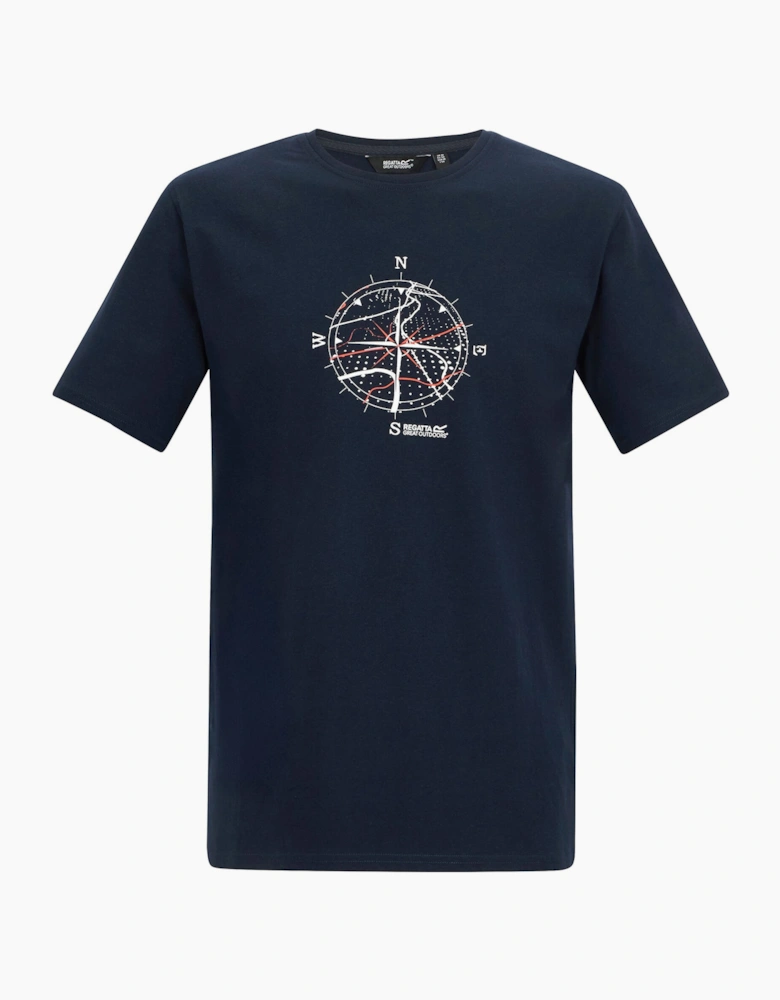 Mens Cline IX Compass T-Shirt
