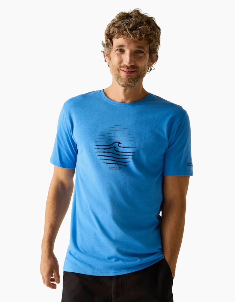 Mens Cline IX Wave T-Shirt
