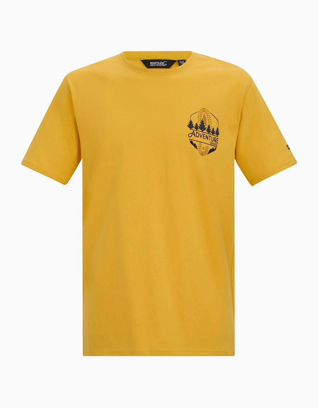 Regatta Men's Yellow Cline Ix Adventure T-Shirt  46 3XL