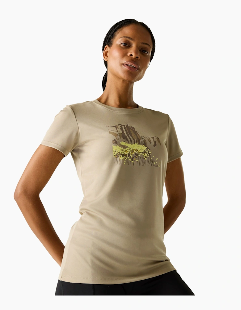 Womens/Ladies Fingal Abstract Art T-Shirt