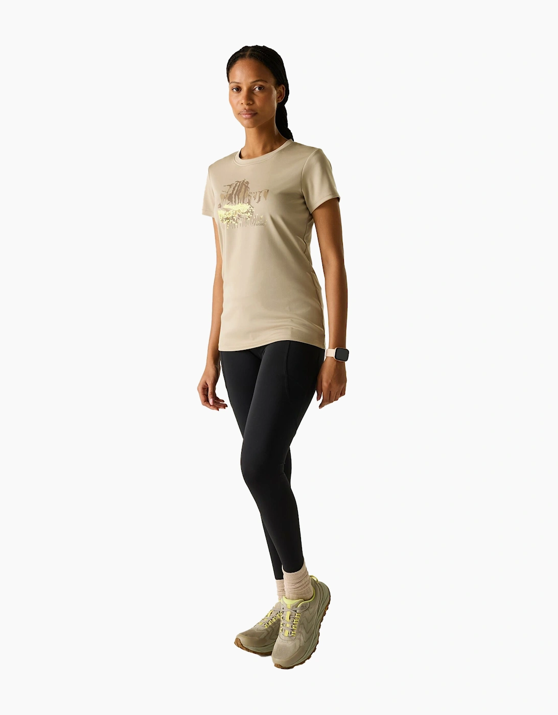 Womens/Ladies Fingal Abstract Art T-Shirt