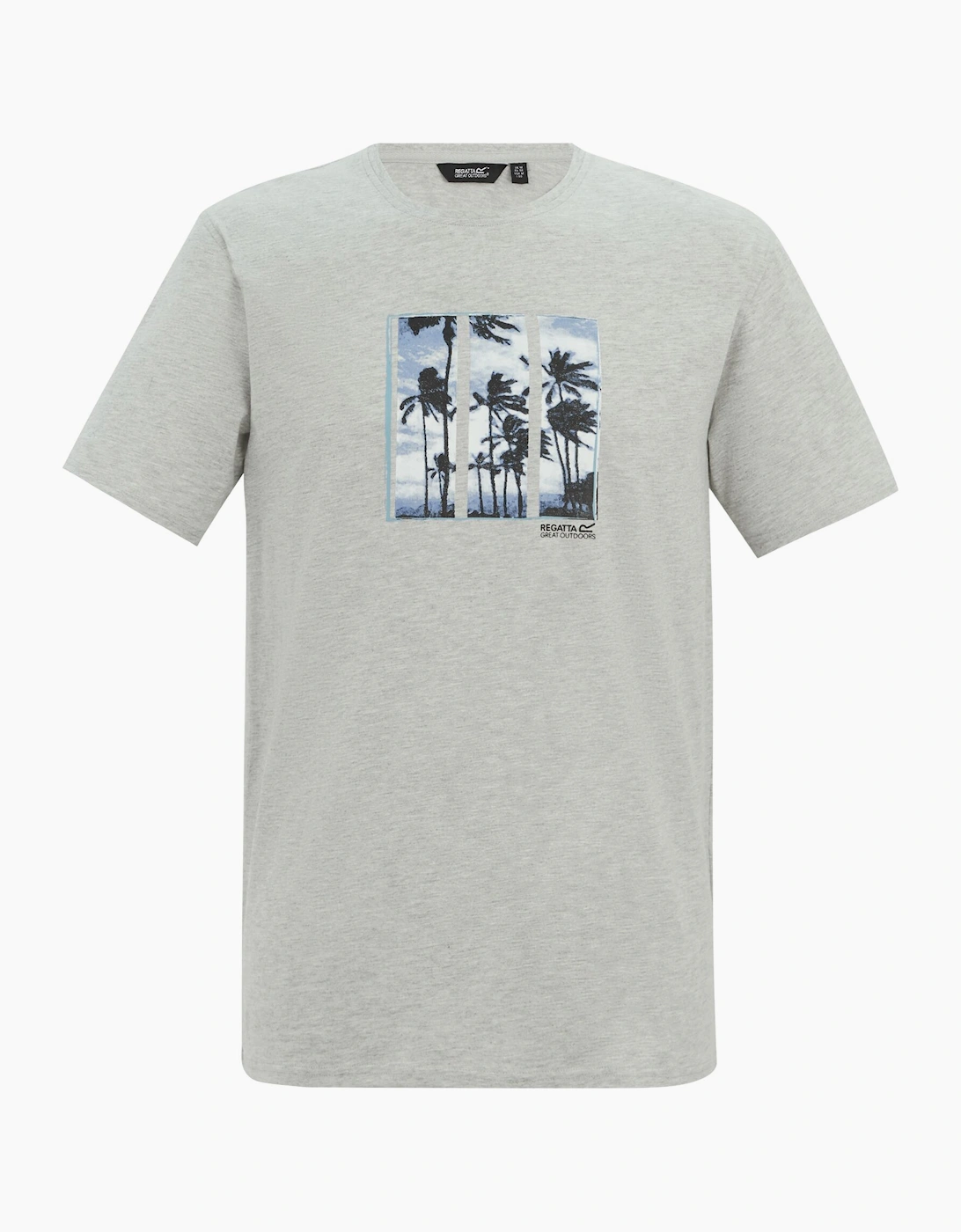 Mens Cline IX Palm Tree T-Shirt, 6 of 5