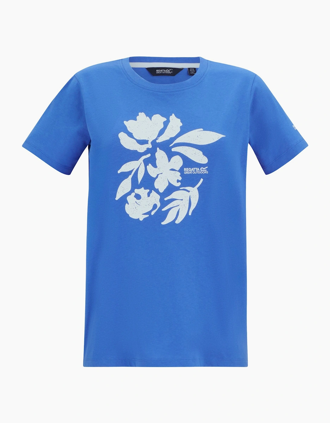 Womens/Ladies Filandra VX Flower Silhouette T-Shirt, 6 of 5