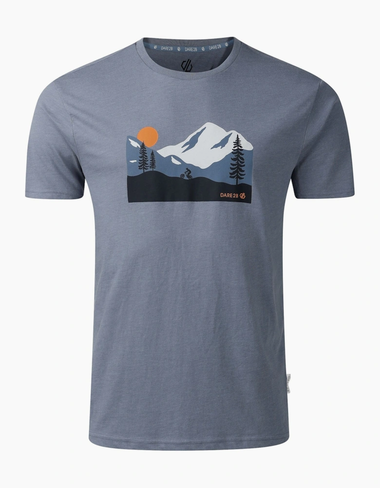 Mens Movement III Mountain Scene T-Shirt