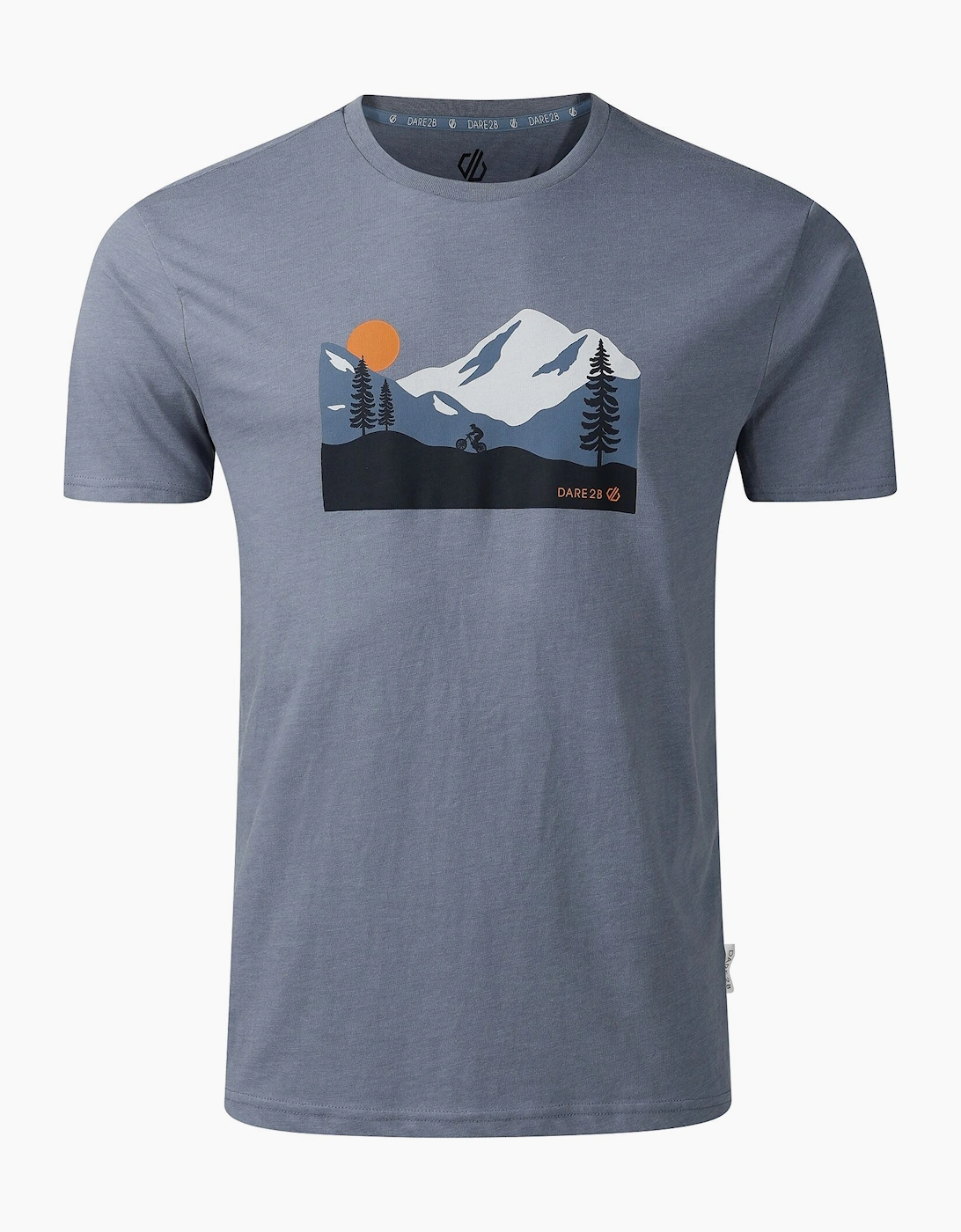 Mens Movement III Mountain Scene T-Shirt, 6 of 5