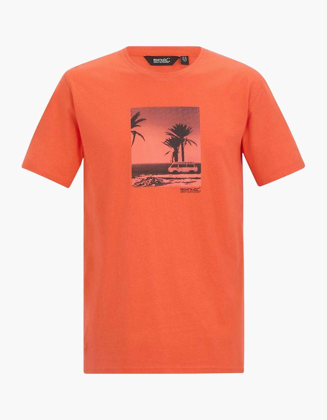 Regatta Men's Regatta Mens Cline IX Beach T-Shirt - Orange