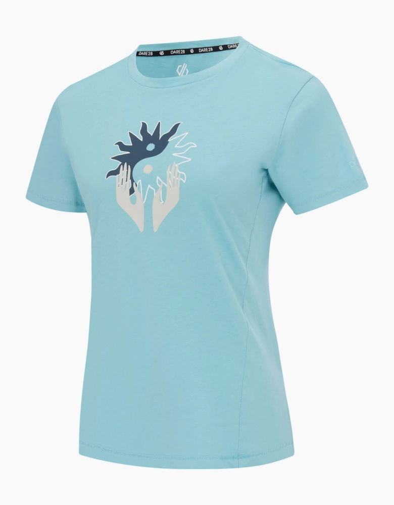 Womens/Ladies Tranquility III Yin Yang T-Shirt