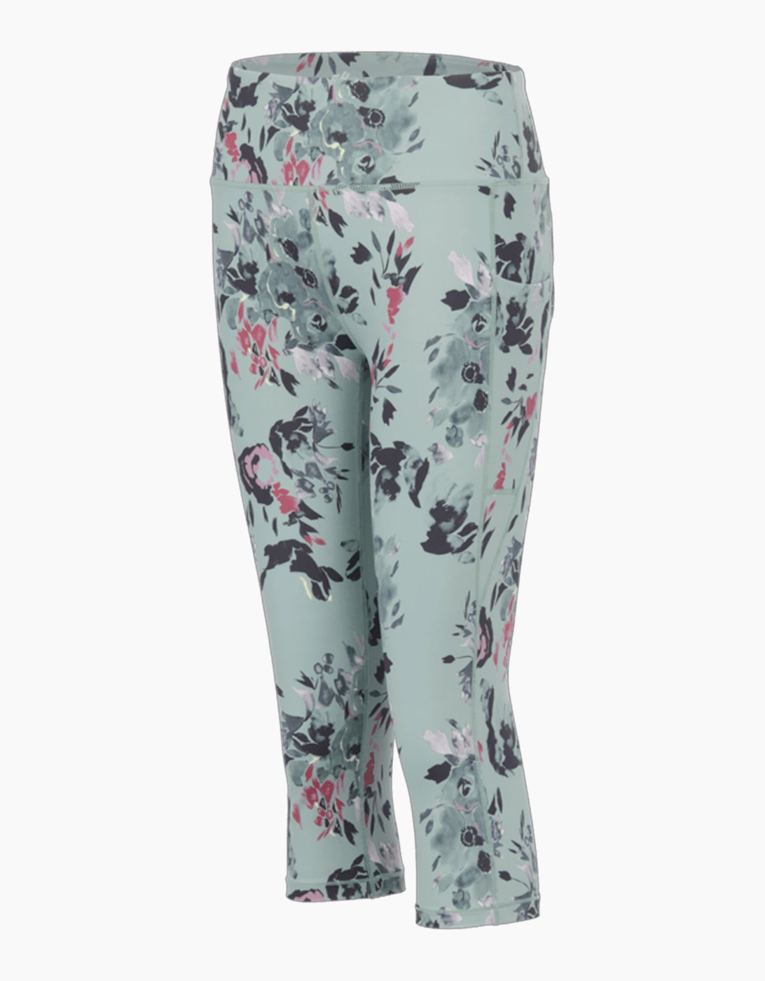 Womens/Ladies Influential II Floral 3/4 Leggings