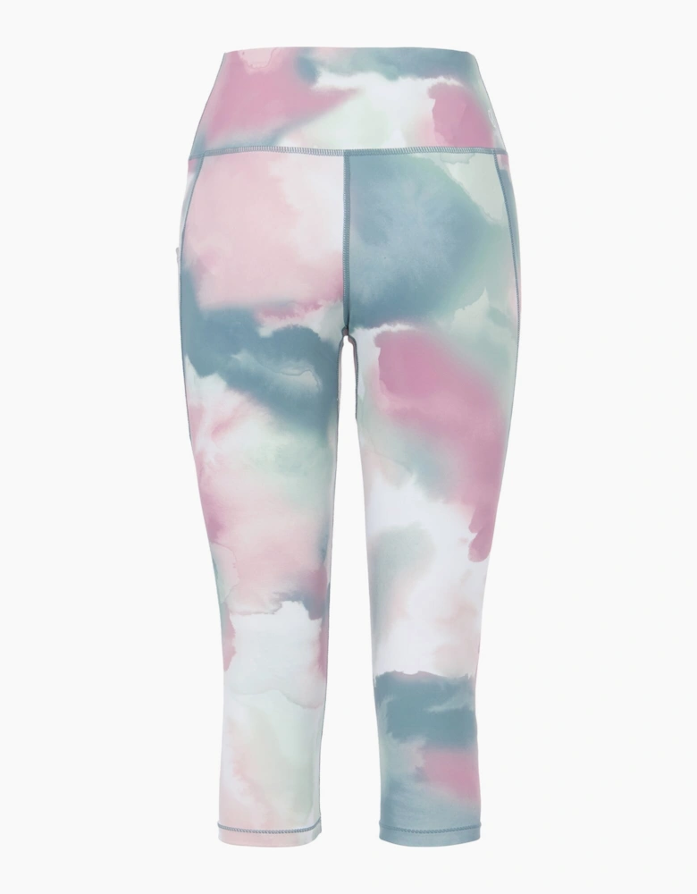 Womens/Ladies Influential II Marble 3/4 Leggings