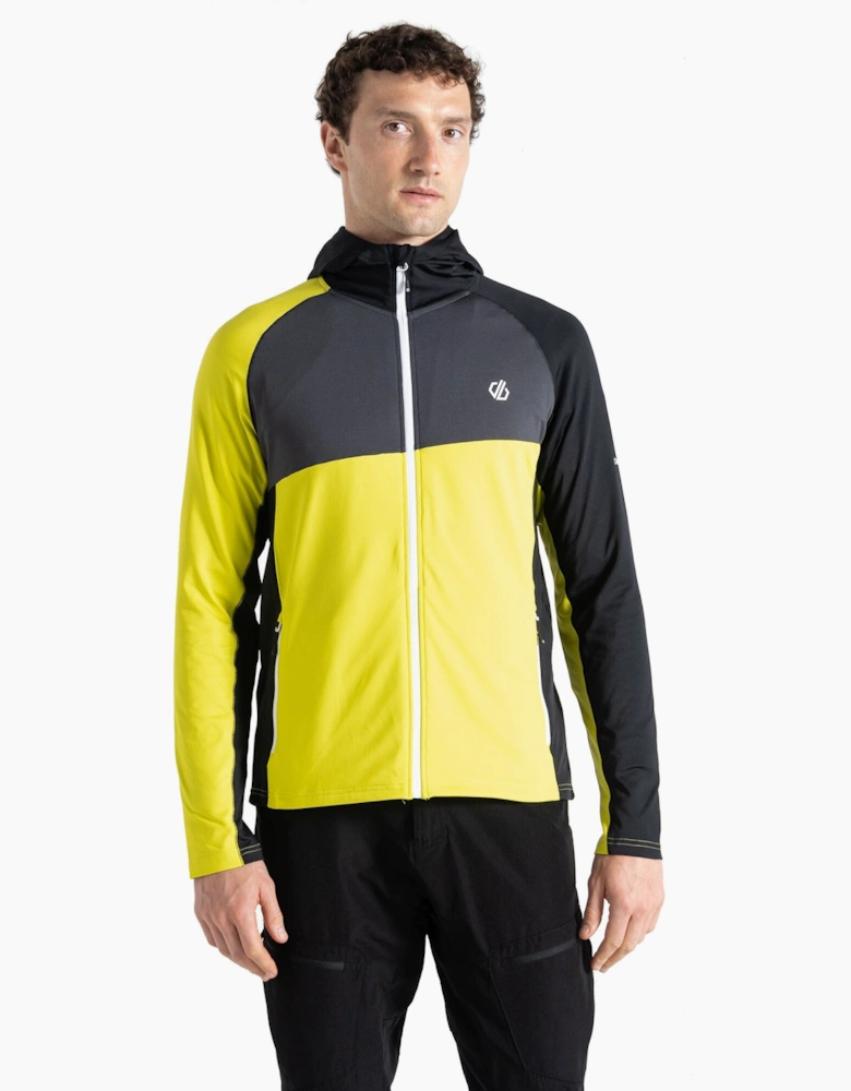 Mens Touring Hooded Stretch Full Zip Jacket