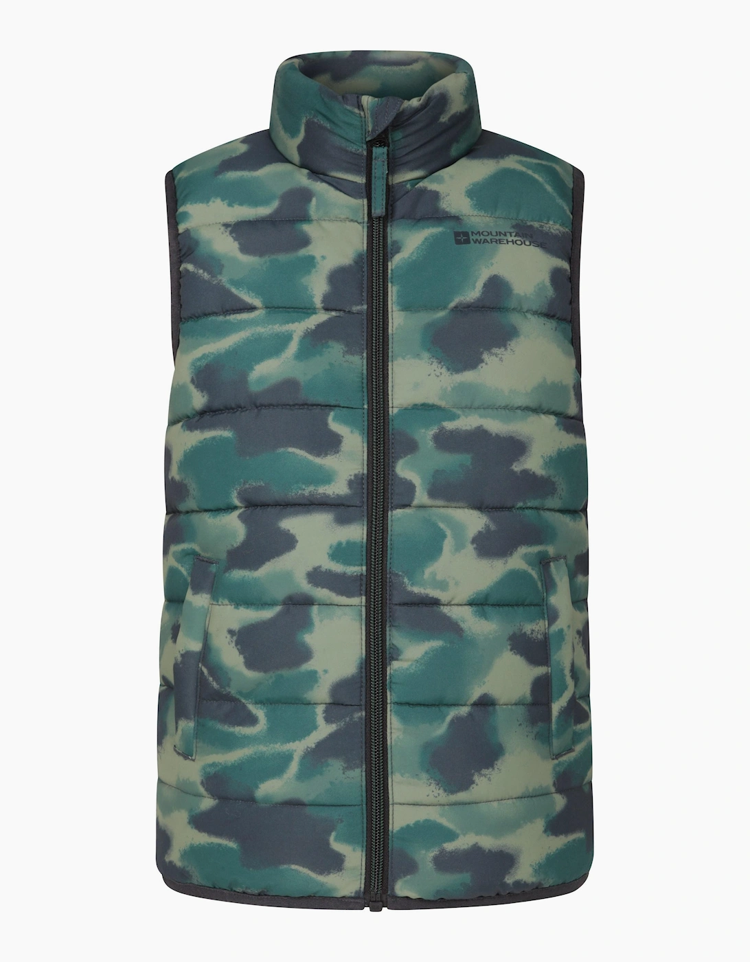 Mountain Warehouse Girl's Mountain Warehouse Childrens/Kids Rocko Butterfly Padded Gilet - Green