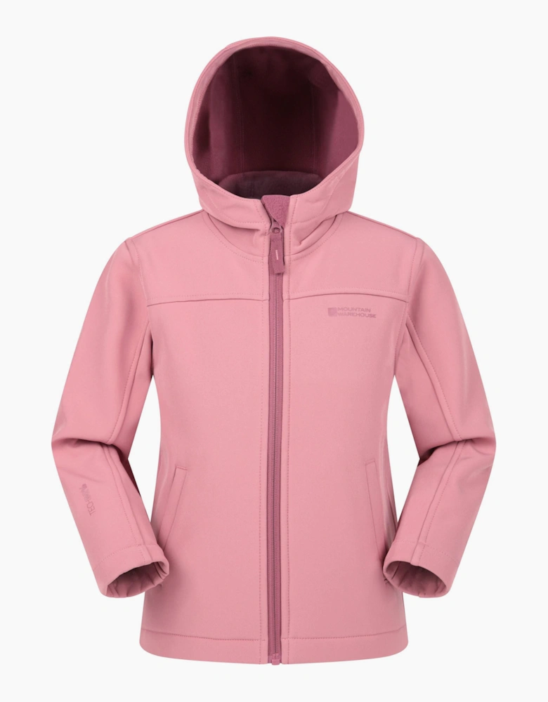 Childrens/Kids Water Resistant Soft Shell Jacket