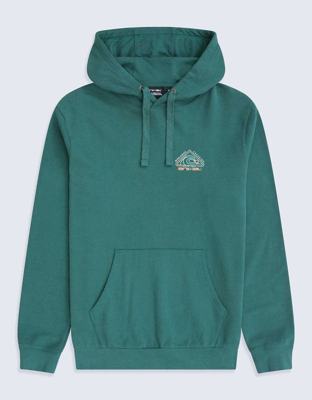 Mountain Warehouse Men's Green River Organic Hoodie - Size: 34