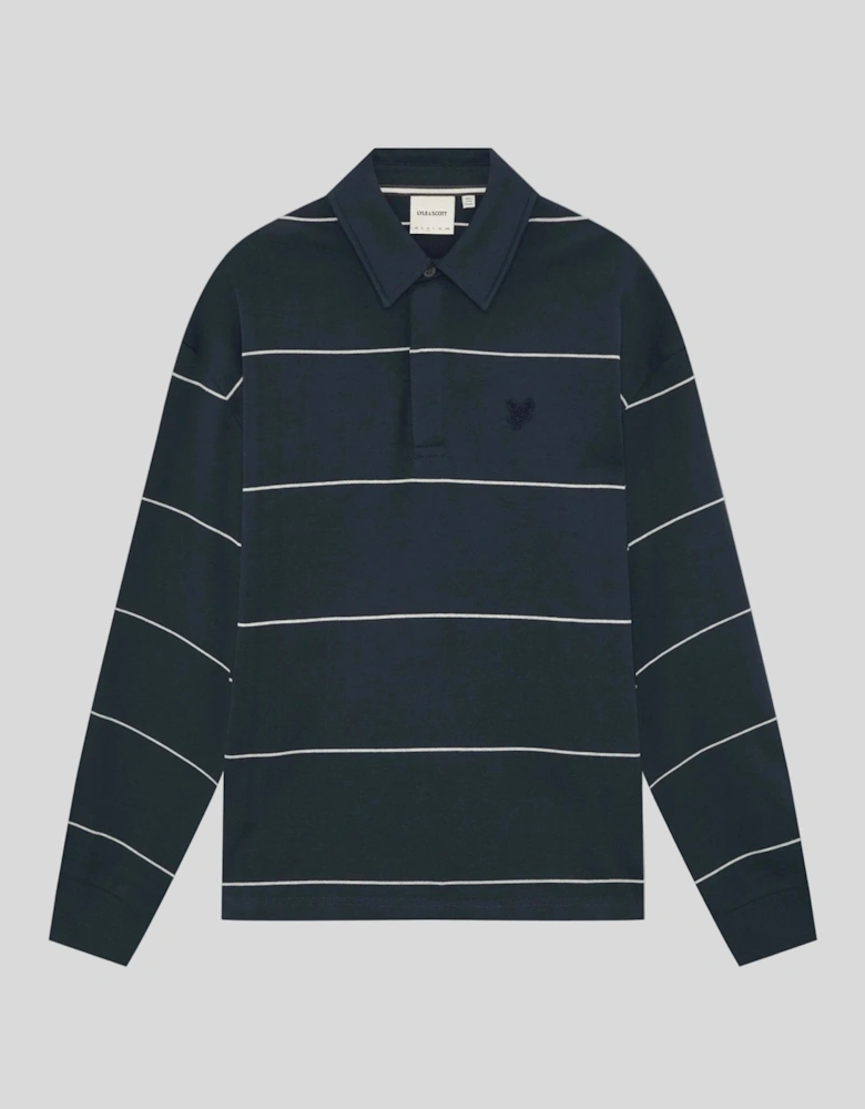 Rugby Stripe Polo Shirt