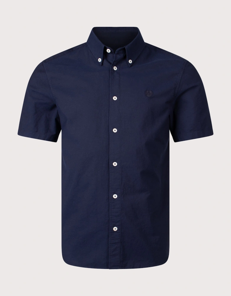 Slim Fit Shirt Short Sleeve Street Shirt