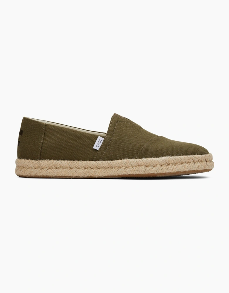 Alpargata Rope 2.0 Cotton Women's Olive Trainers