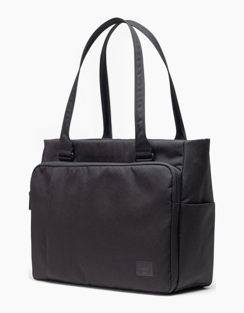 Bags Kaslo Tote Tech Polyester Unisex Adults Black Tote Bag - One Size