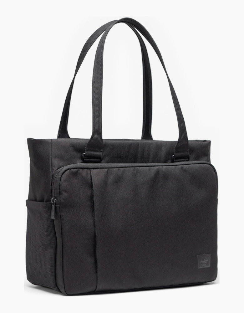 Bags Kaslo Tote Tech Polyester Unisex Adults Black Tote Bag - One Size