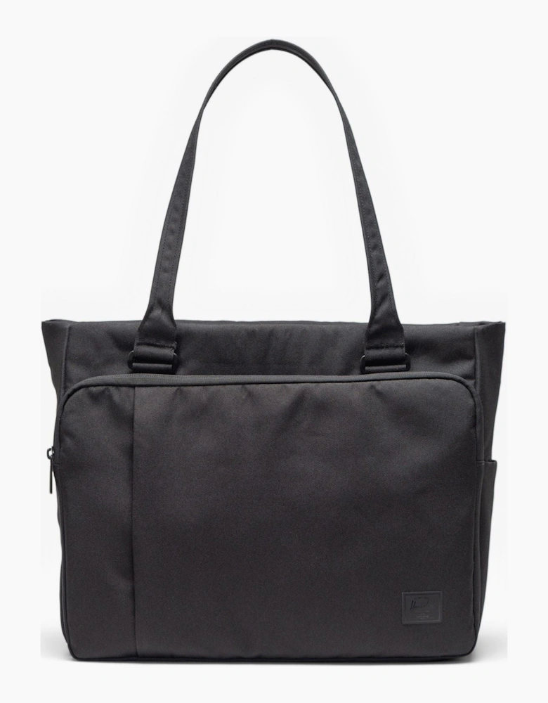Bags Kaslo Tote Tech Polyester Unisex Adults Black Tote Bag - One Size