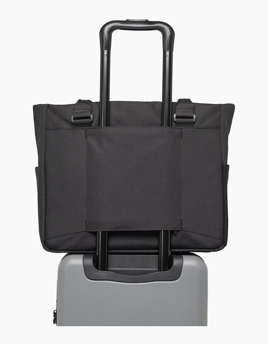 Bags Kaslo Tote Tech Polyester Unisex Adults Black Tote Bag - One Size