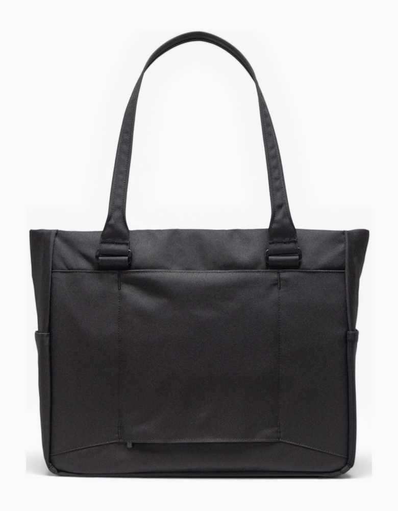 Bags Kaslo Tote Tech Polyester Unisex Adults Black Tote Bag - One Size