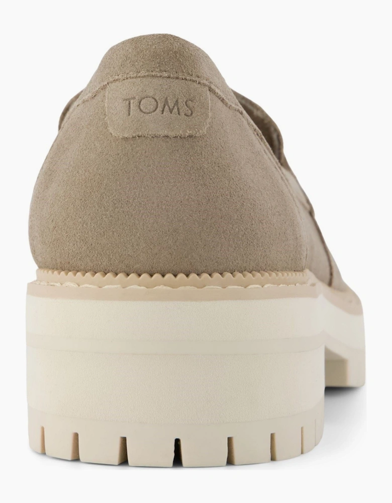 Cara Leather Women's Dune Flip Flops