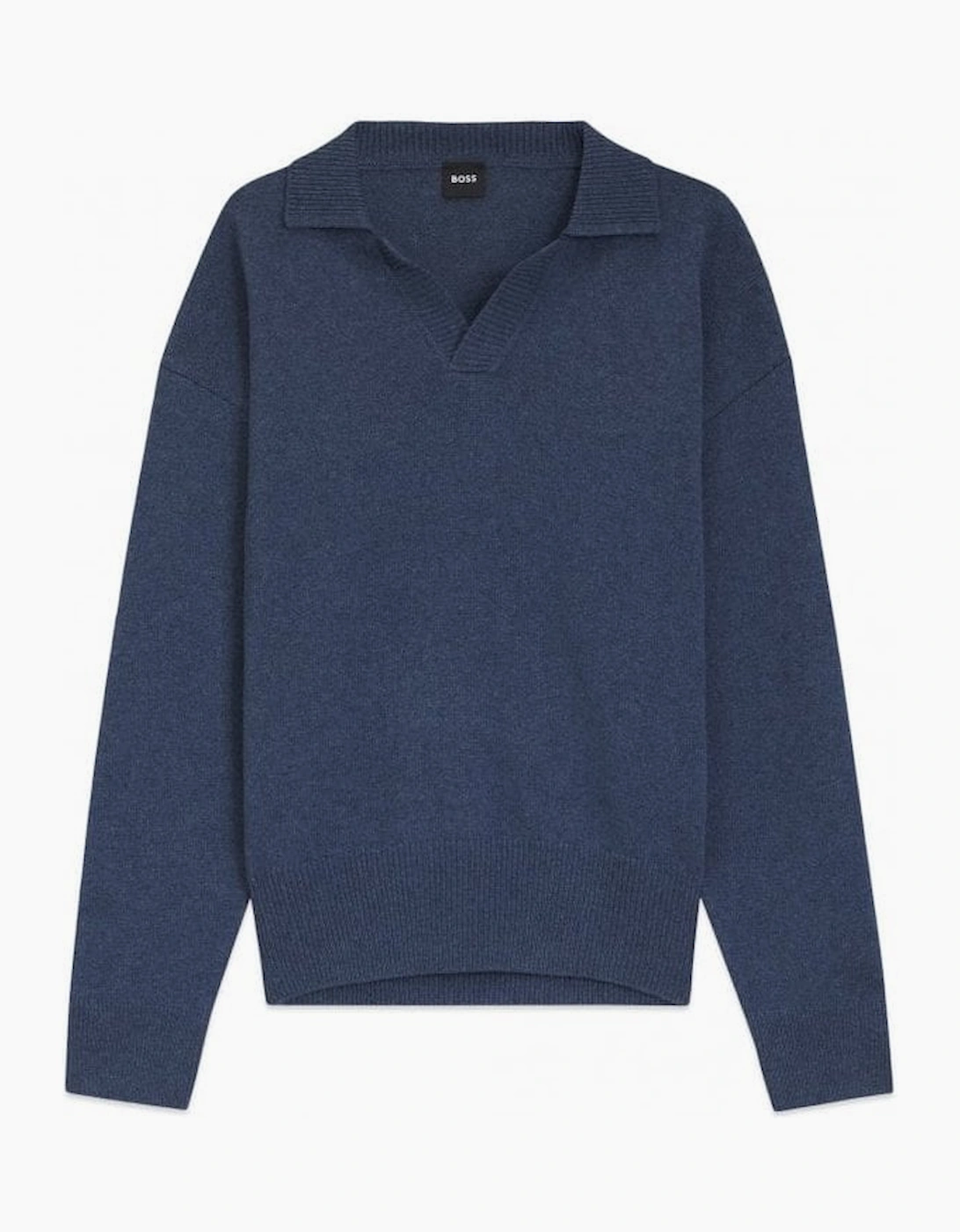 Boss Hugo Boss Men's C Ucari Sweater Navy - Blue