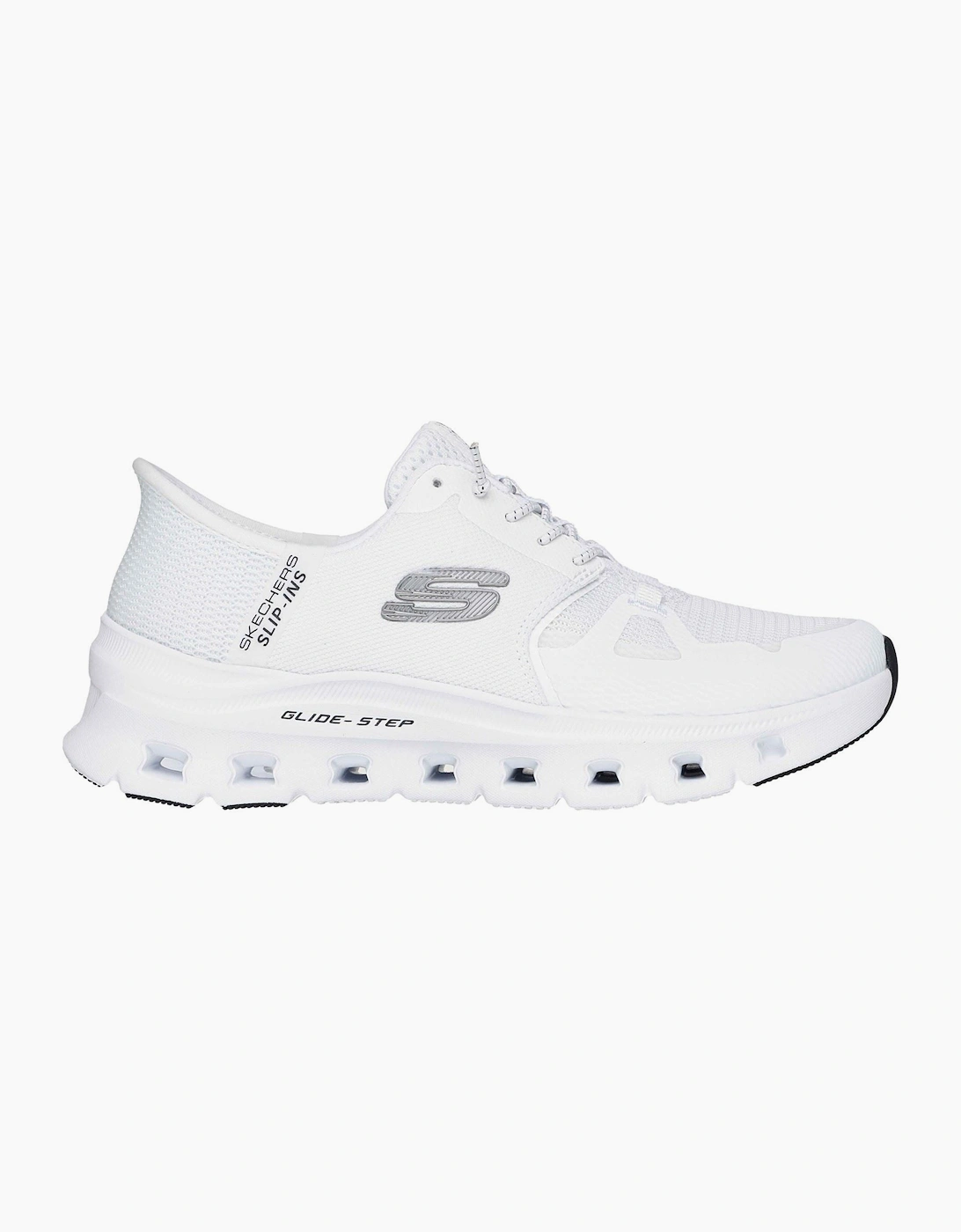 Glide-Step Pro Polyester Men's White Trainers