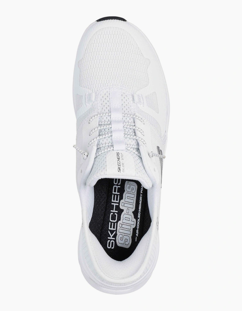 Glide-Step Pro Polyester Men's White Trainers