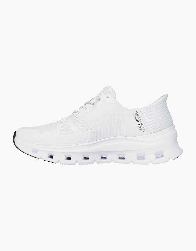 Glide-Step Pro Polyester Men's White Trainers