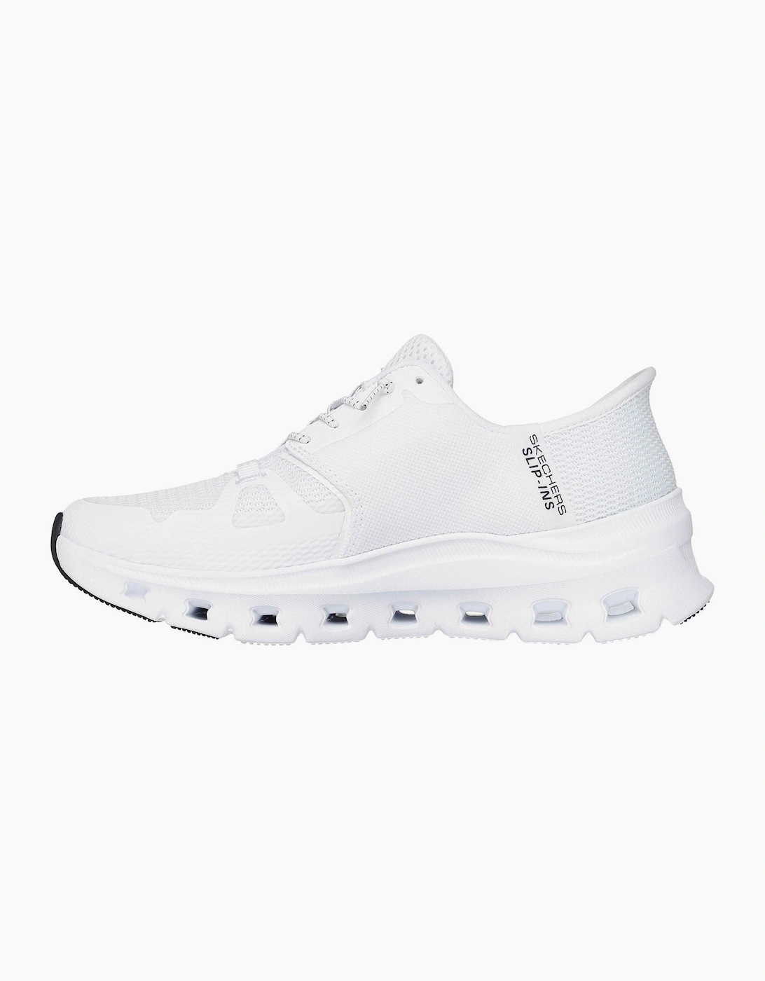 Glide-Step Pro Polyester Men's White Trainers